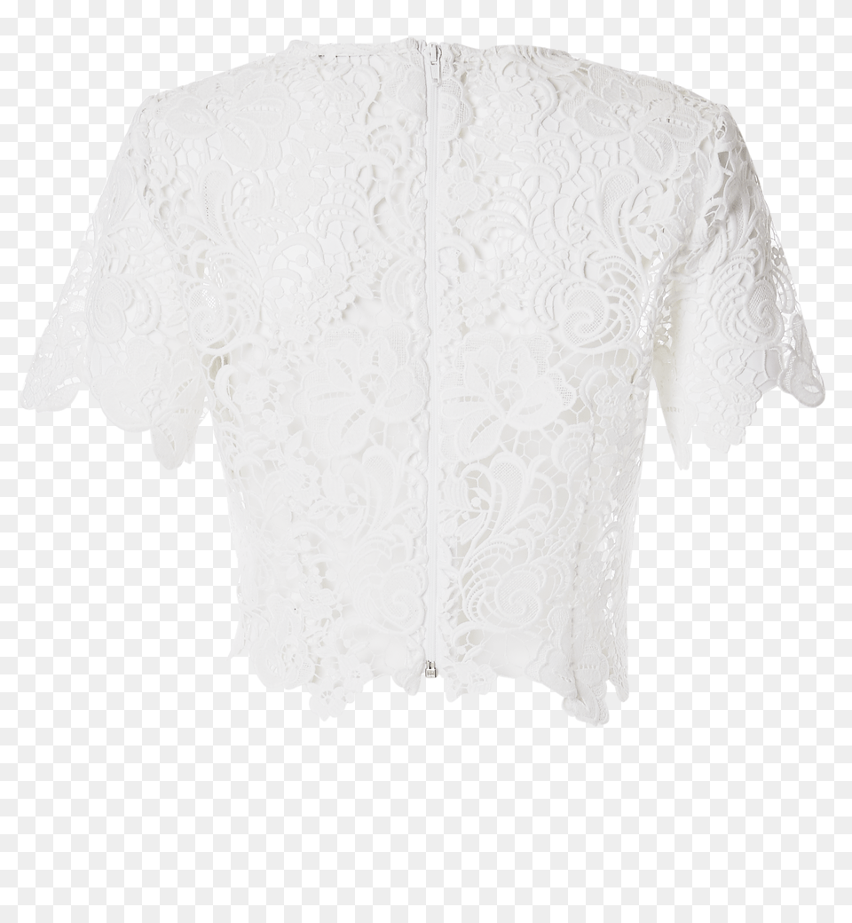 Piq Top Anina Ivory Guipurelace B, Blouse, Clothing, Lace, Home Decor Free Png Download