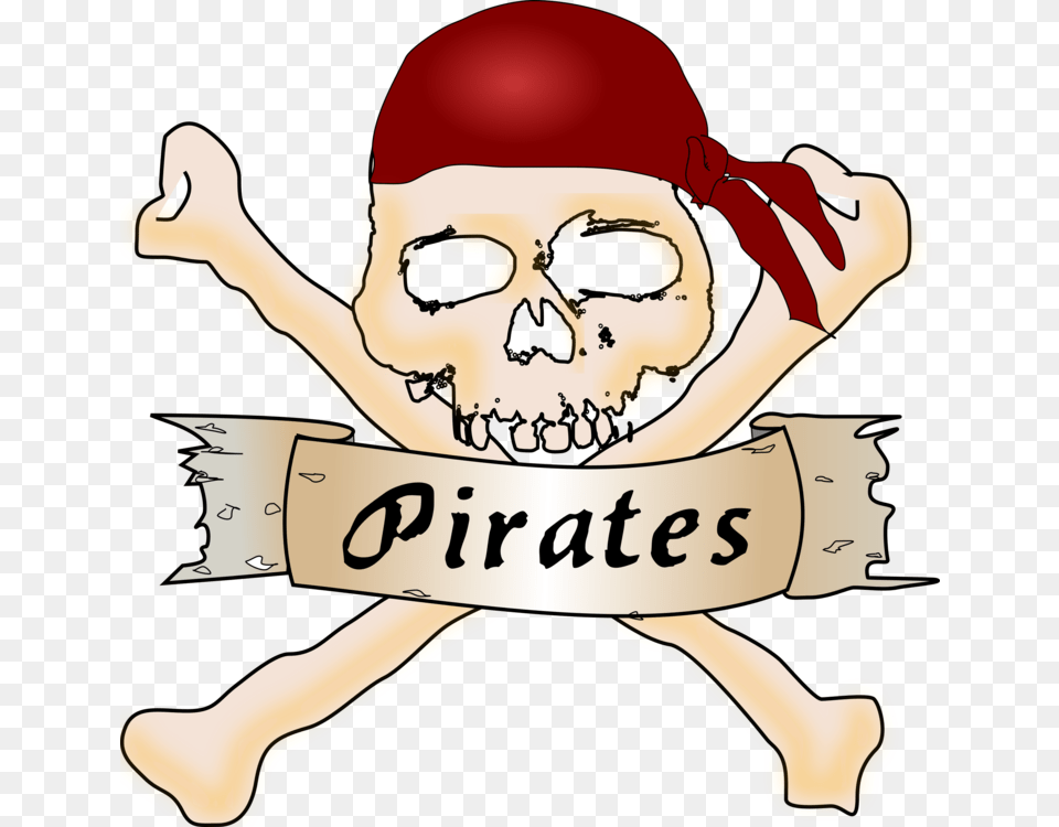 Piracy Download Skull And Crossbones Jolly Roger Buried Treasure, Baby, Person, Face, Head Free Png