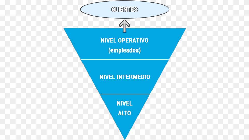 Piramide Invertida Organizacional Marketing, Triangle Free Png Download