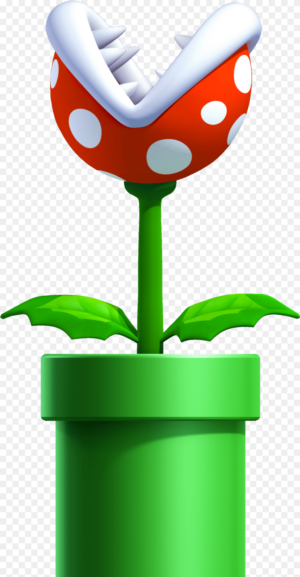 Piranha Plant New Super Mario Bros, Green, Jar, Planter, Potted Plant Png Image