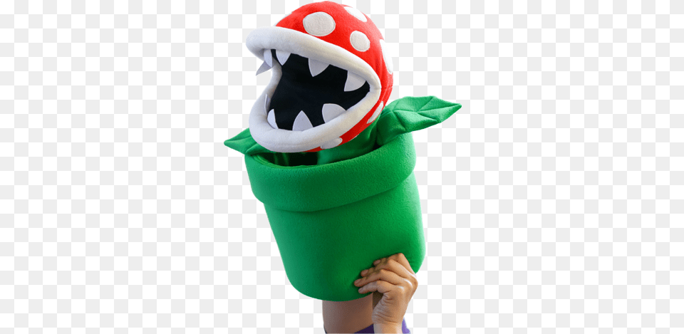 Piranha Plant Puppet Cheap Small, Baby, Person Free Png Download