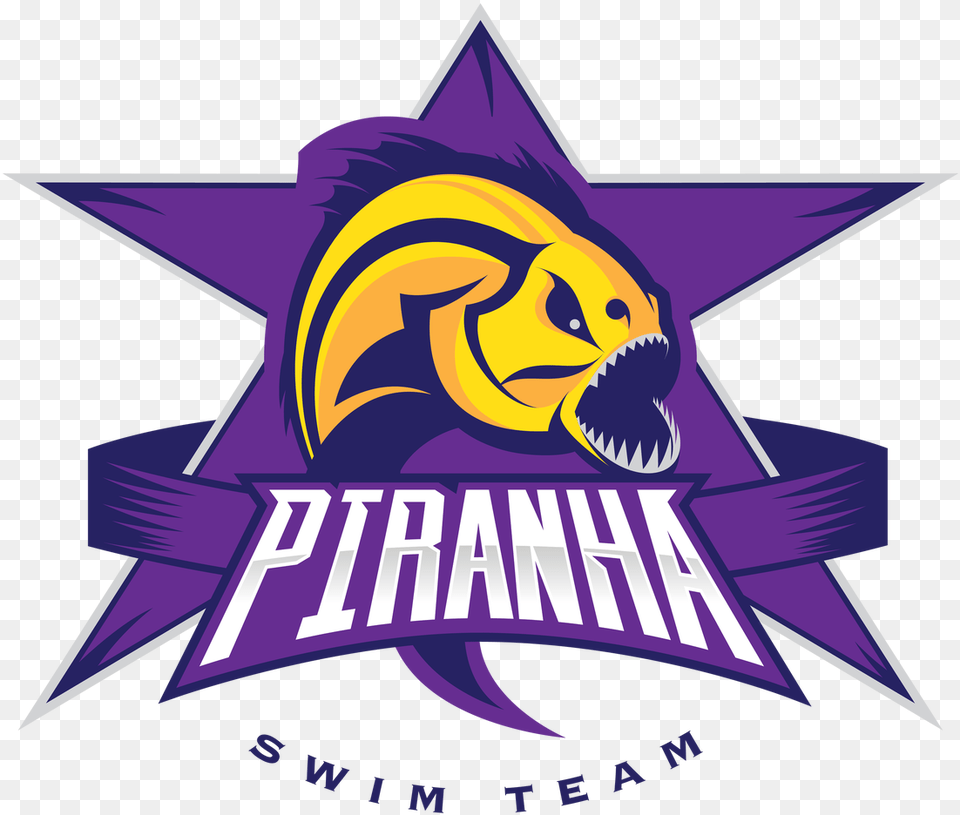 Piranha Swim Team Jordan Piranhas Swim Team, Symbol, Logo Png Image