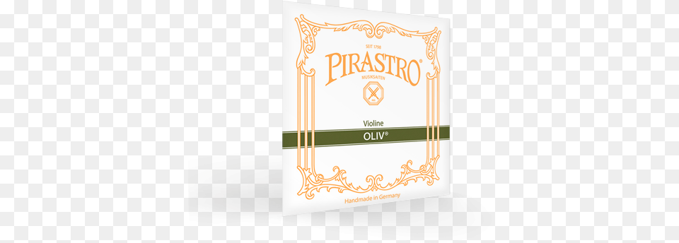 Pirastro Gold Label 44 Violin A String Illustration, Advertisement, Poster, Text Png