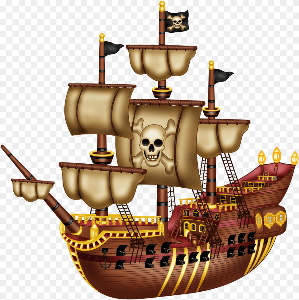 Pirata Craft Party Pirate Clip Art Pirate Party Pirate Ship, Chandelier, Lamp, Person, Transportation Free Transparent Png