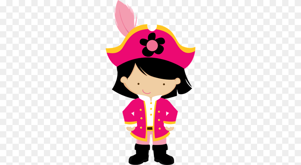 Piratas Meninas, Person, Pirate, Baby, Clothing Free Png