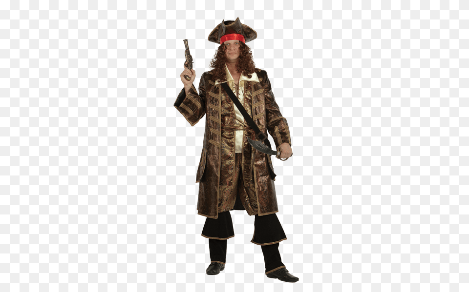 Pirate, Clothing, Coat, Costume, Person Free Png Download