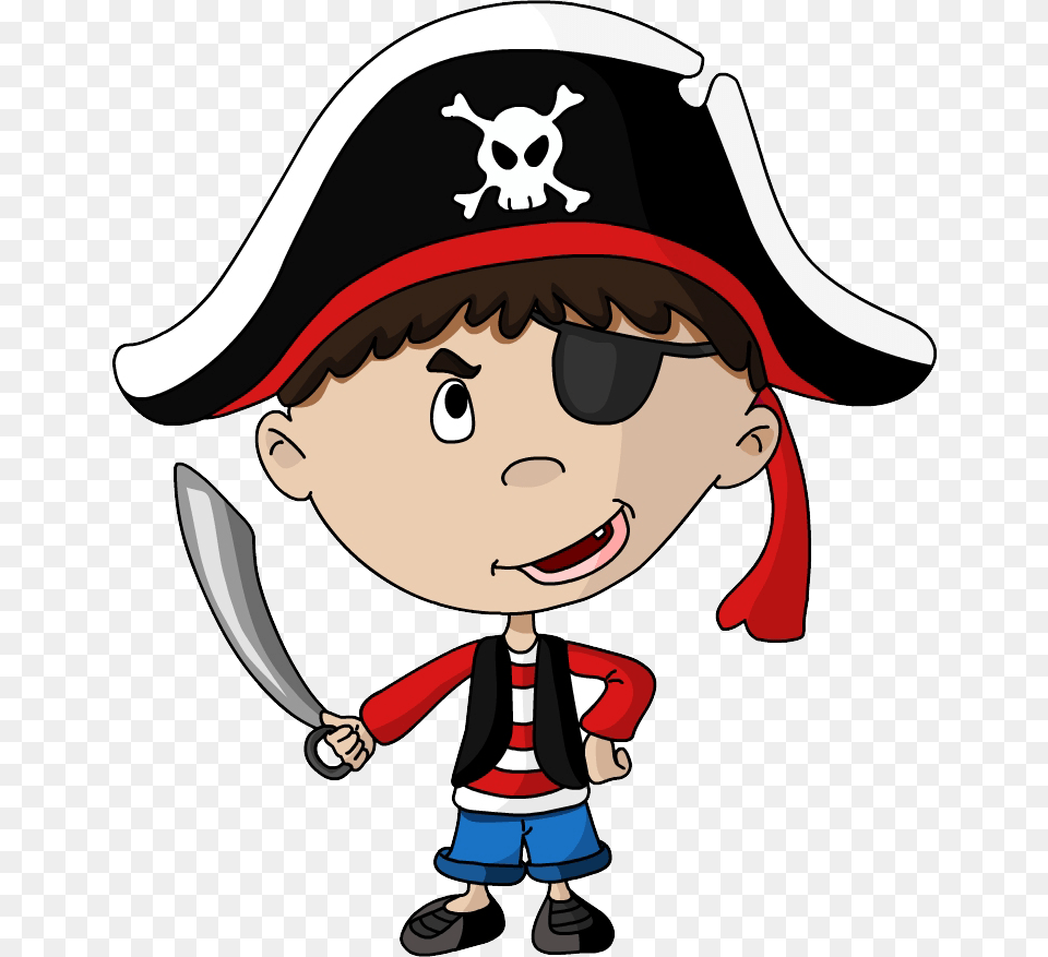 Pirate, Person, Baby, Face, Head Png Image