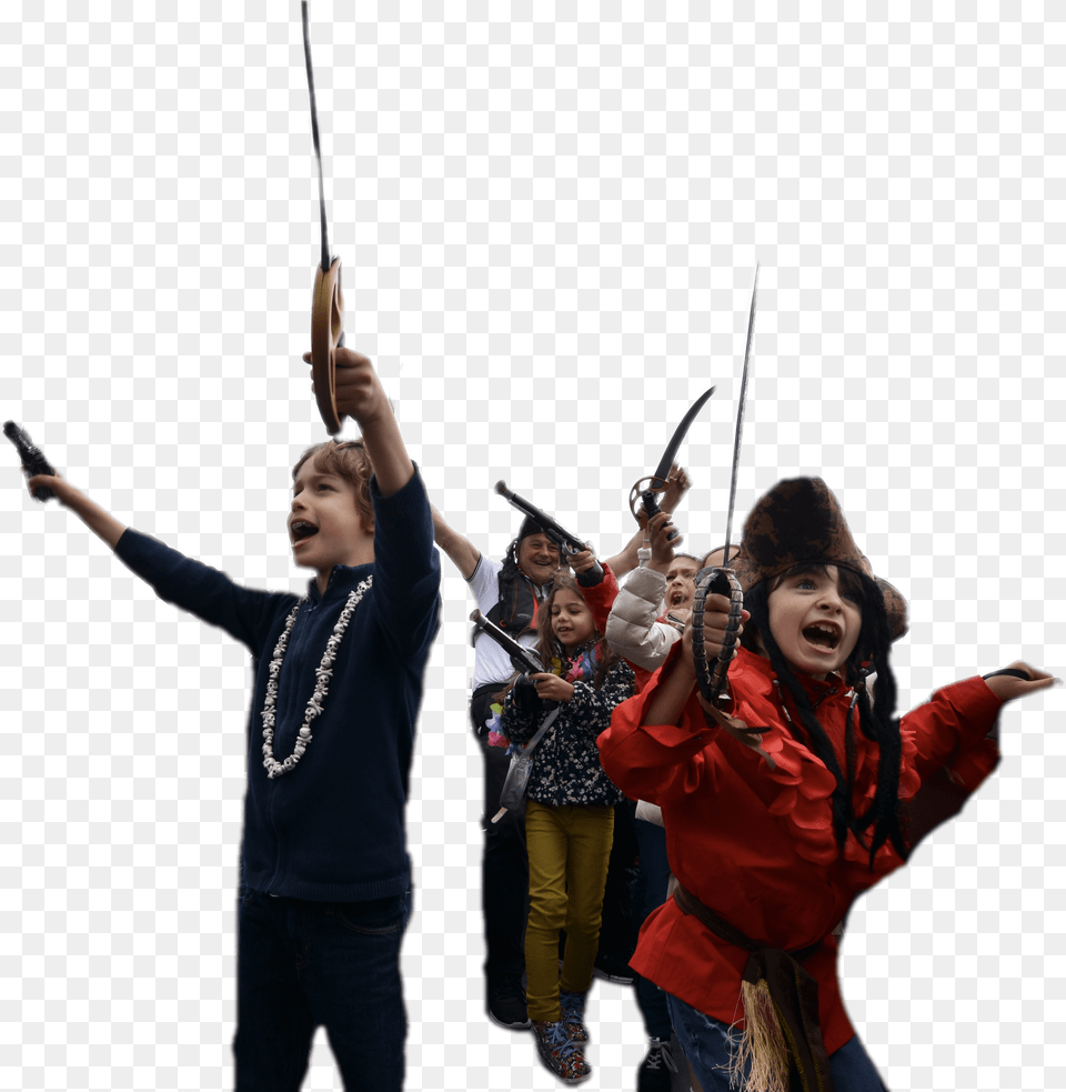 Pirate Birthday Party London, Sword, Weapon, Finger, Person Free Png Download