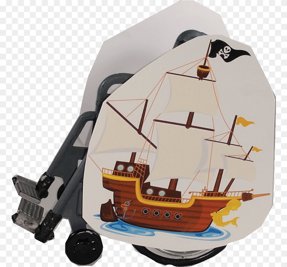 Pirate Boat, Sailboat, Transportation, Vehicle, Art Free Transparent Png