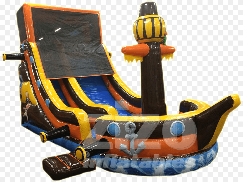 Pirate Boat Slide, Inflatable, Baby, Person, Head Png
