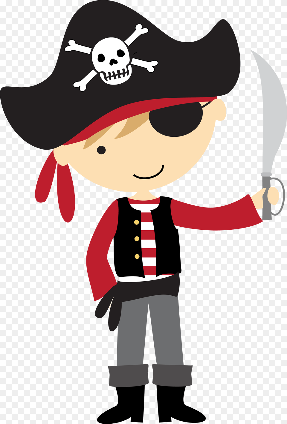 Pirate Boy Telephone Clipart Amp Clip Art Images Cute Pirate Clip Art, People, Person Png