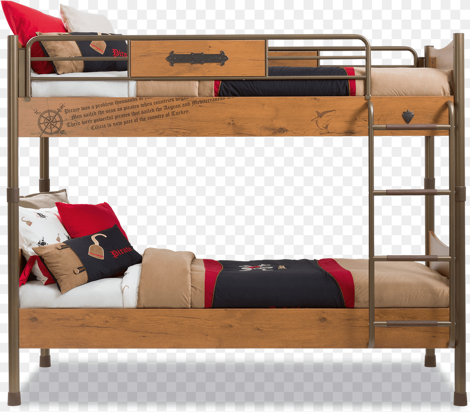 Pirate Bunk Bed Bunk Bed, Bunk Bed, Furniture, Cushion, Home Decor Png Image