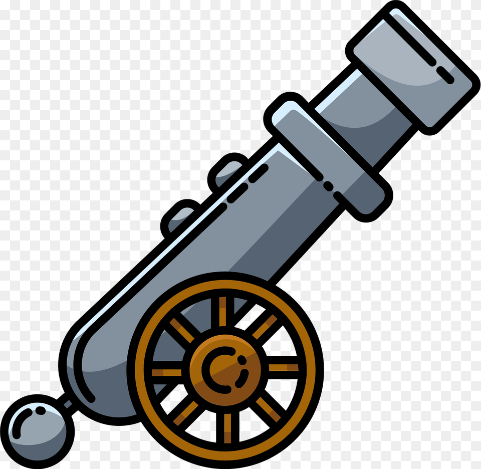 Pirate Cannon Clipart, Weapon, Device, Grass, Lawn Free Transparent Png