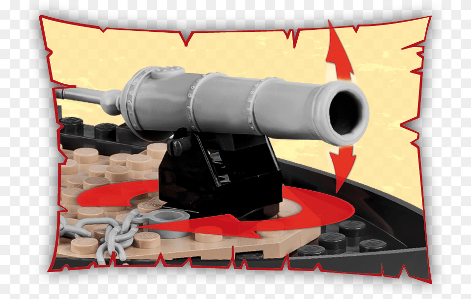 Pirate Cannon Cobi, Weapon, Medication, Pill Png