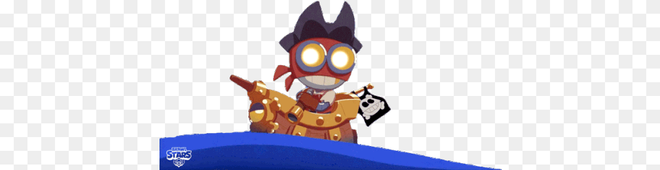 Pirate Captain Carl Gif Pirate Captaincarl Brawlstars Discover U0026 Share Gifs Brawl Stars Pirate Gif Png