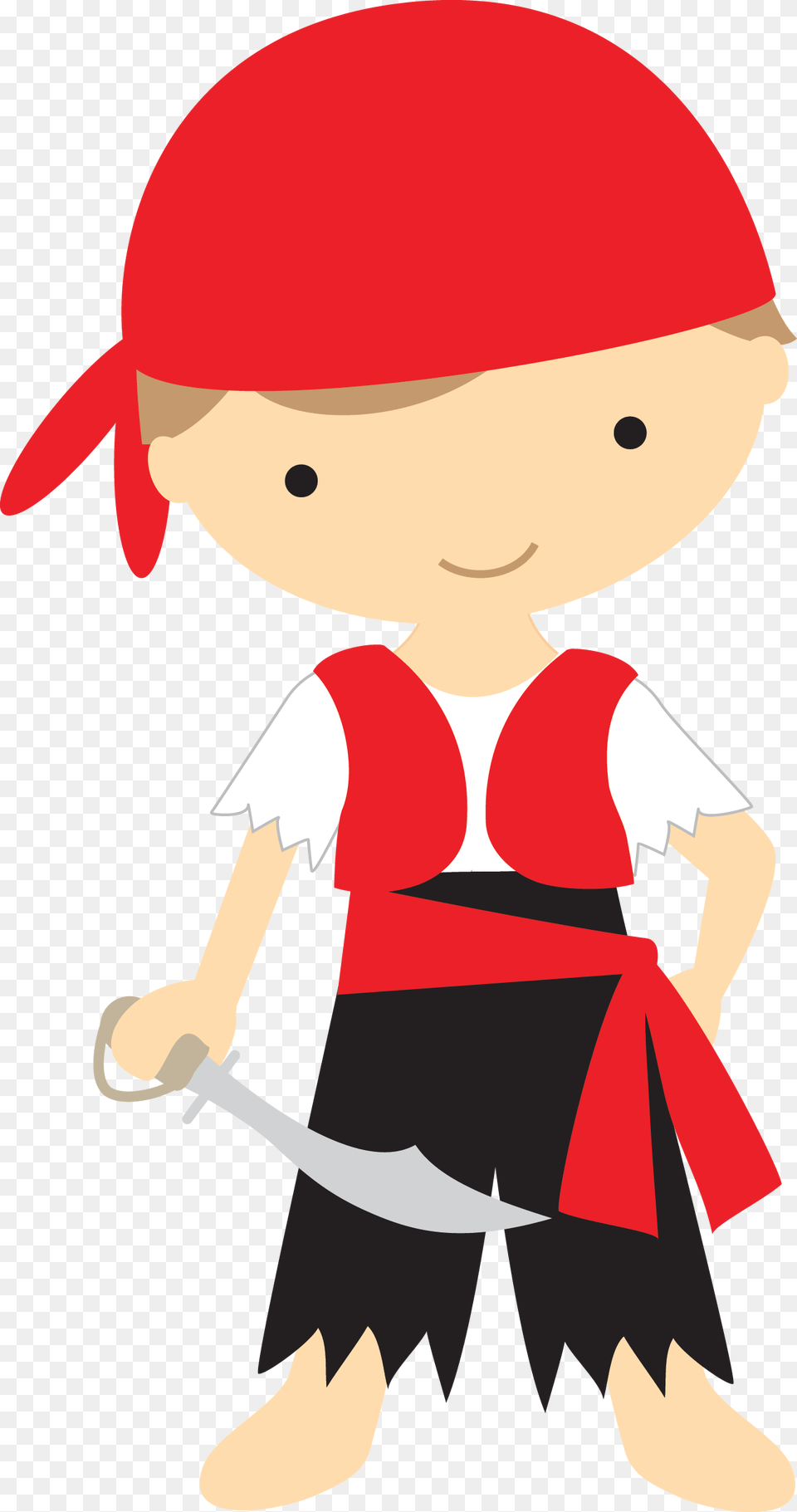 Pirate Clip Art New Year Clipart, Baby, Person, Toy, Blade Free Png Download