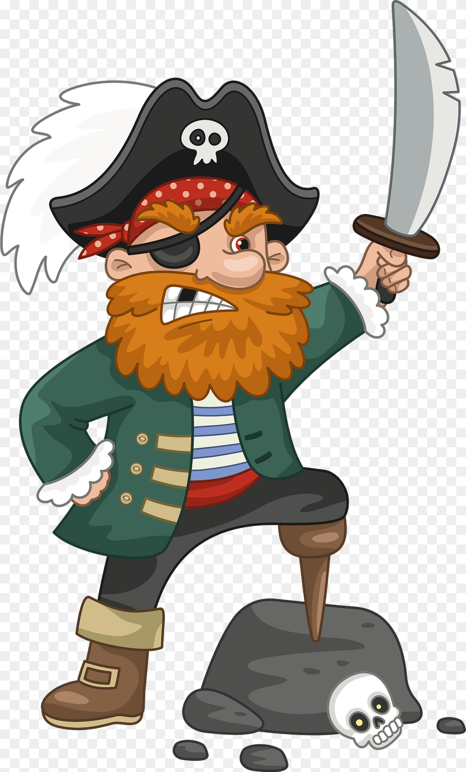 Pirate Clipart, Person, Baby, Blade, Dagger Free Transparent Png
