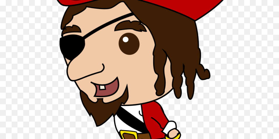 Pirate Clipart Face, Person, Baby, Cartoon Png Image