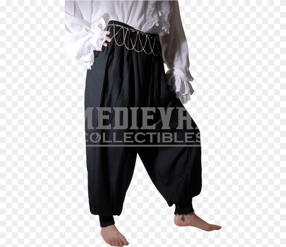 Pirate Clipart Pants Medieval Harem Pants, Clothing, Adult, Female, Person Png Image