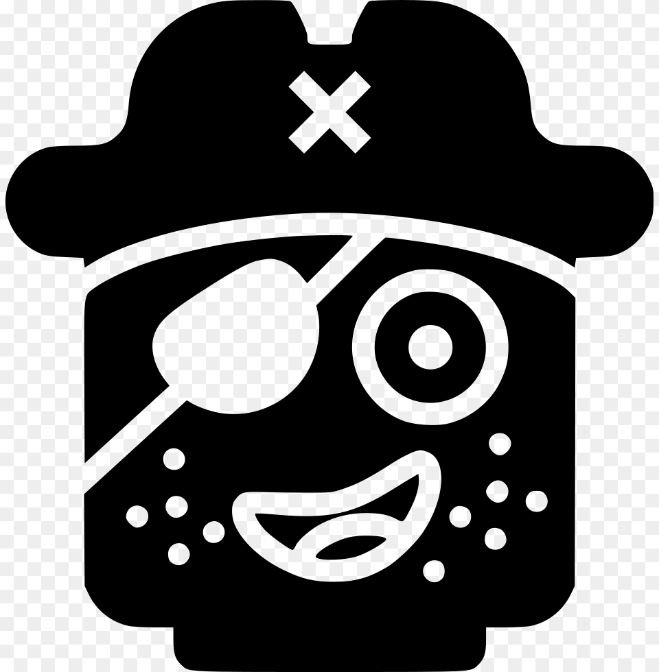 Pirate Comments Lego Pirate Icon, Stencil, Device, Grass, Lawn Free Transparent Png