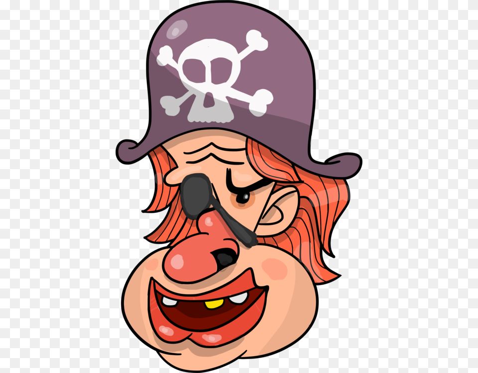Pirate Computer Icons Head Document Cartoon, Baby, Person, Clothing, Hat Free Transparent Png