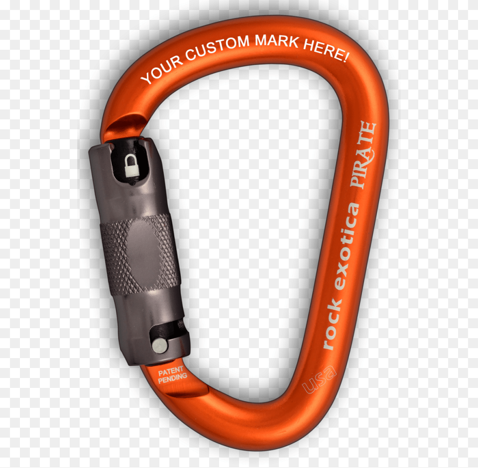 Pirate Custom Marked Carabiner, Smoke Pipe Free Png