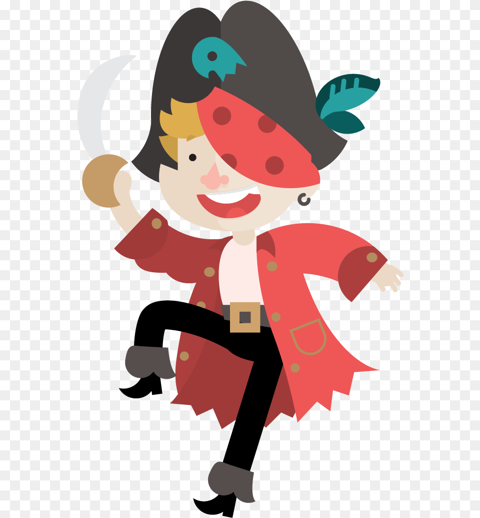 Pirate Face Cartoon, Elf, Baby, Person, Performer Free Transparent Png