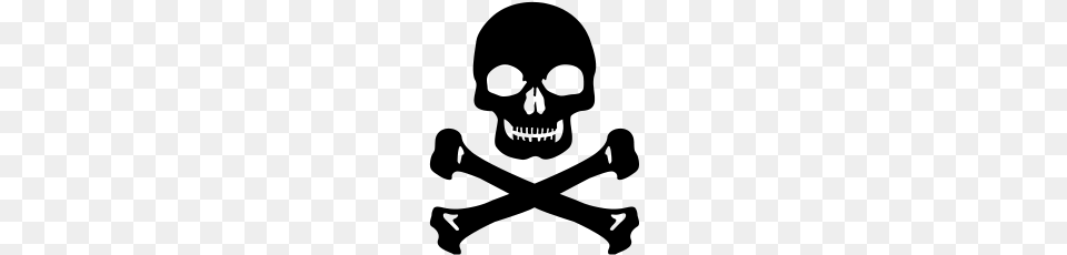 Pirate Flag, Gray Free Transparent Png