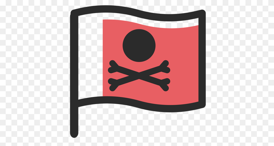 Pirate Flag Colored Stroke Icon, Person, Blackboard Png Image