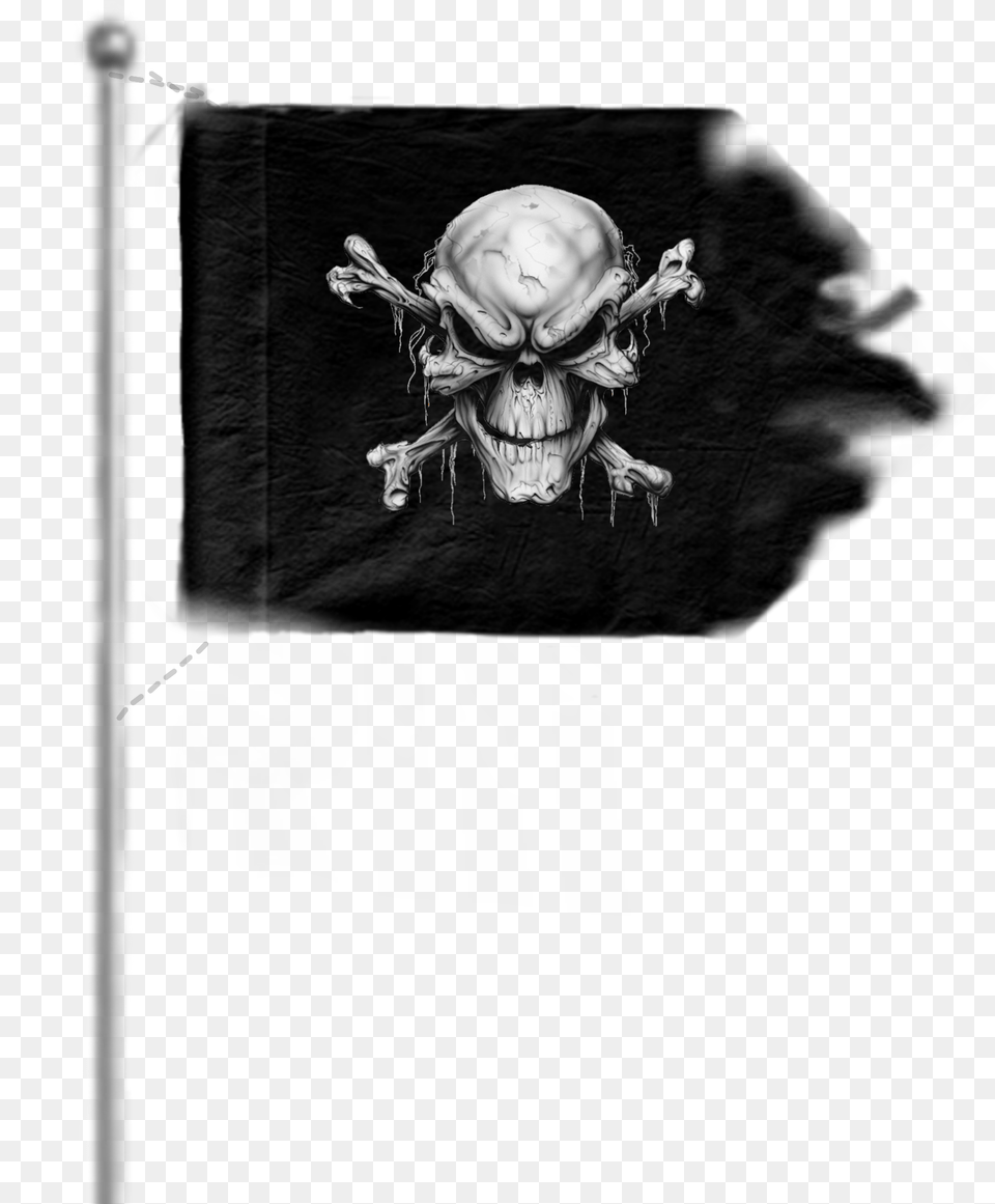 Pirate Flag Pirateflag Flags Pirates Skullandbones Skul Skull, People, Person, Symbol, Cross Png