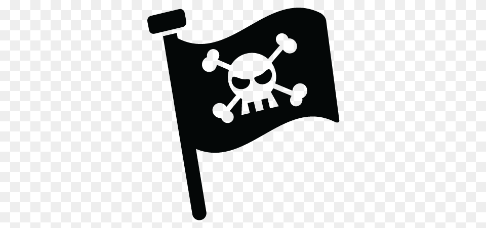 Pirate Flag Wall Wall Art Decal, Stencil, People, Person, Appliance Free Png Download