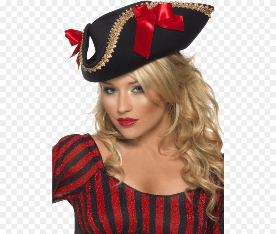 Pirate Hat, Clothing, Adult, Female, Person Free Png