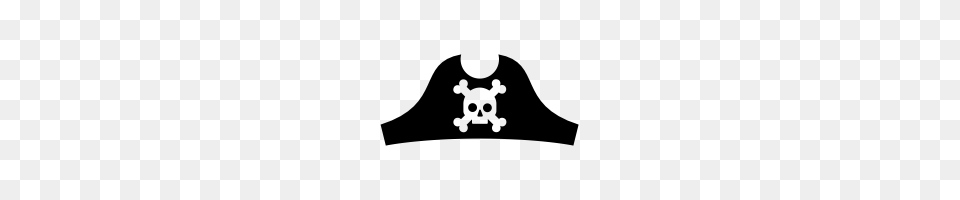 Pirate Hat Icons Noun Project, Gray Free Png