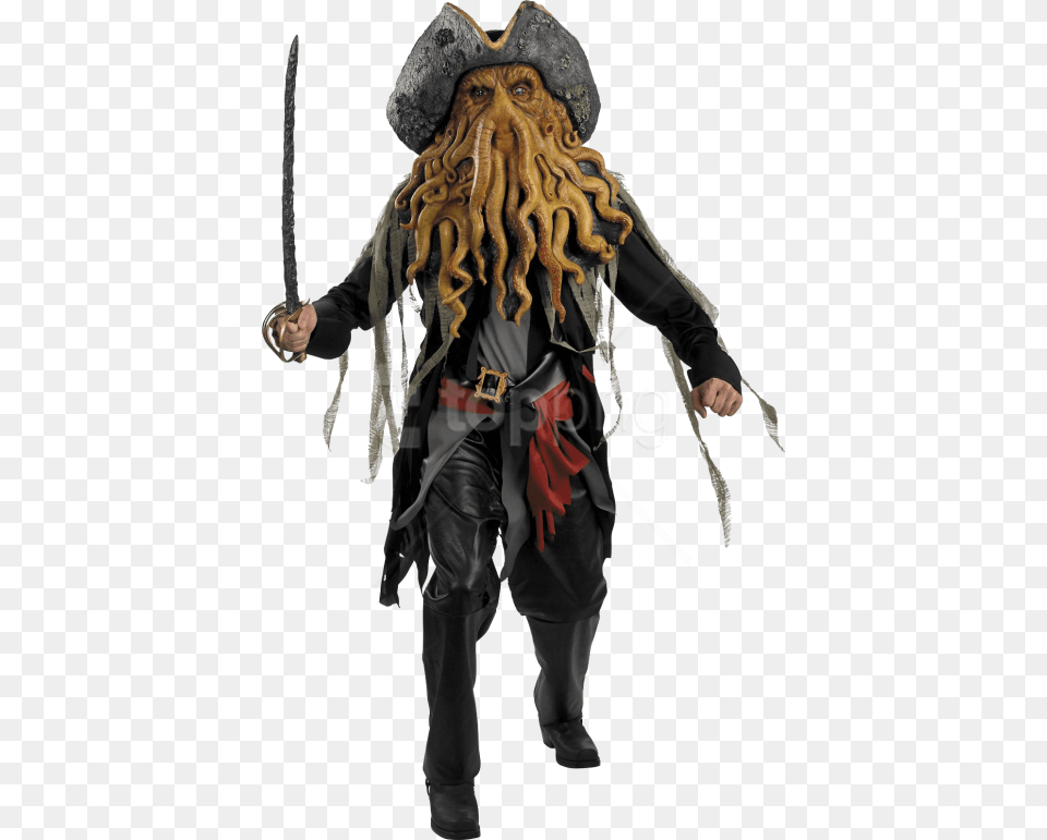 Pirate Images Background Davy Jones Pirates Of The Caribbean Costume, Adult, Female, Person, Woman Free Transparent Png