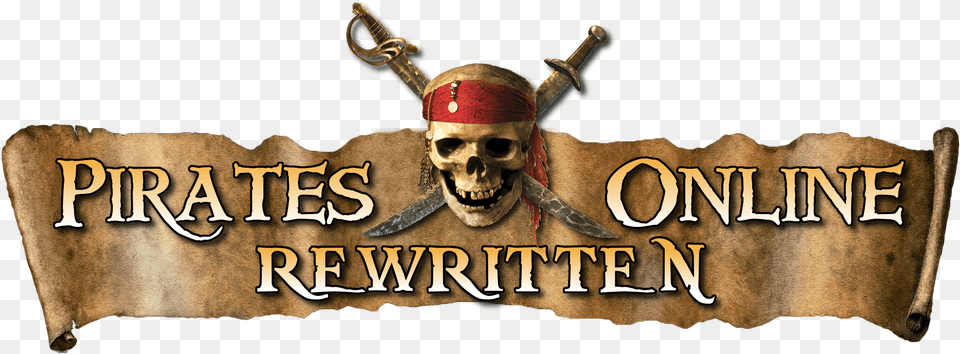 Pirate Logo Pirates Of The Caribbean Text, Person, Head, Face, Blade Free Png Download
