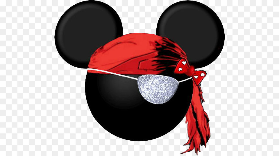Pirate Mickey Ears Clipart, Sphere, Accessories, People, Person Free Png