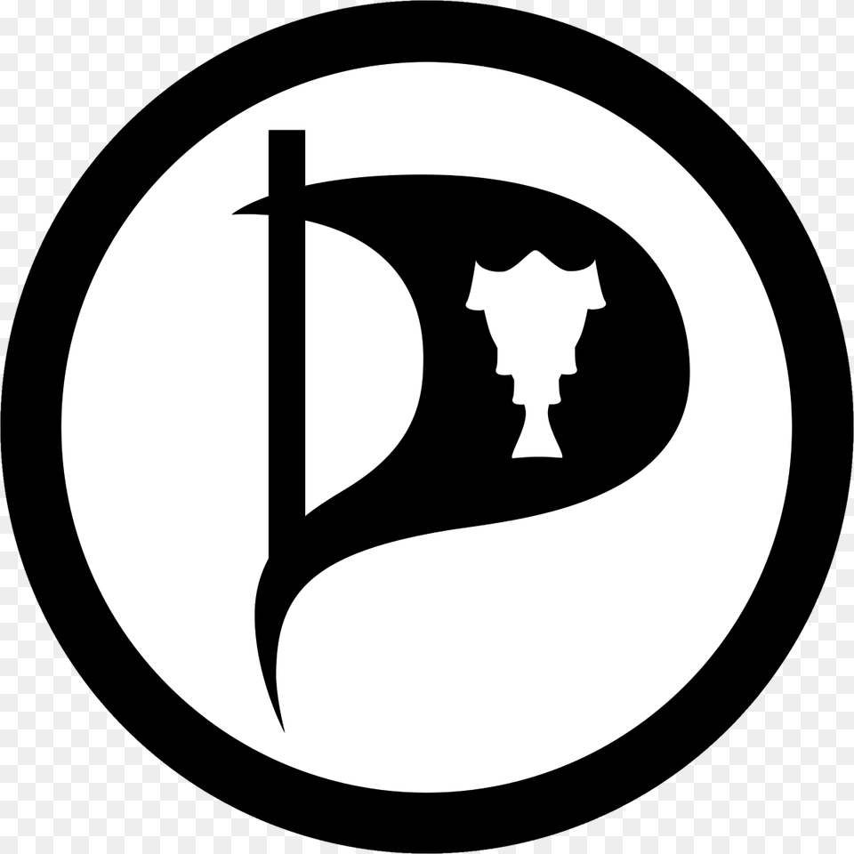 Pirate Party Iceland, Logo, Symbol, Stencil, Face Png
