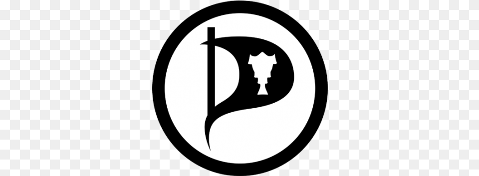 Pirate Party Is Polling In First Place Ahead Pirate Party, Logo, Symbol, Stencil, Face Free Png