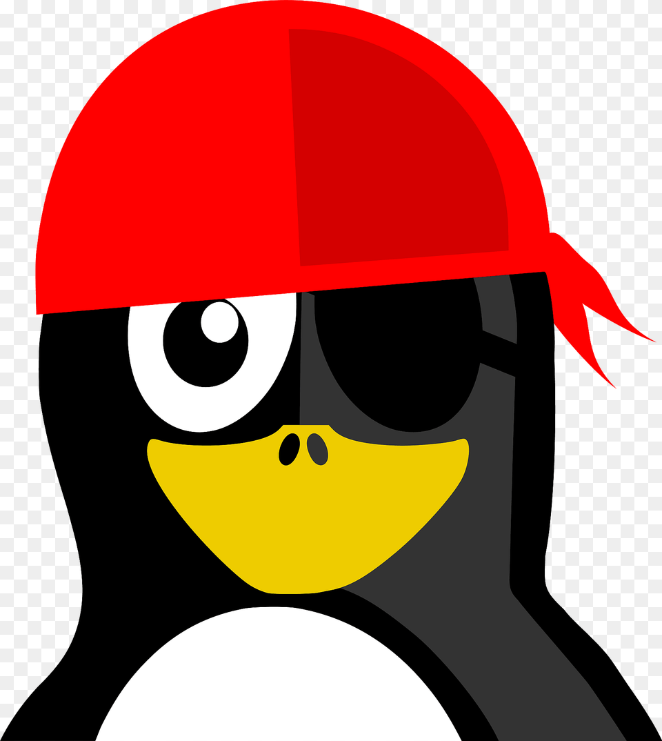 Pirate Penguin Clipart, Helmet, Clothing, Hardhat Png