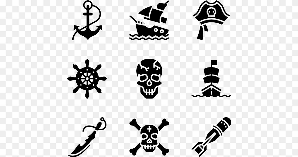 Pirate Pirate Svg, Gray Png Image