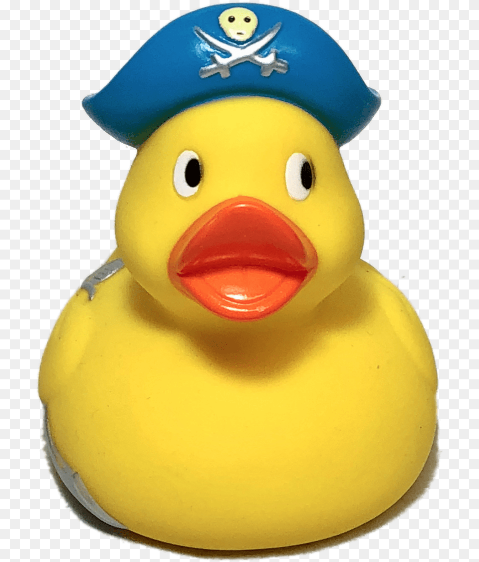 Pirate Rubber Duck Duck, Toy, Animal, Beak, Bird Free Png Download