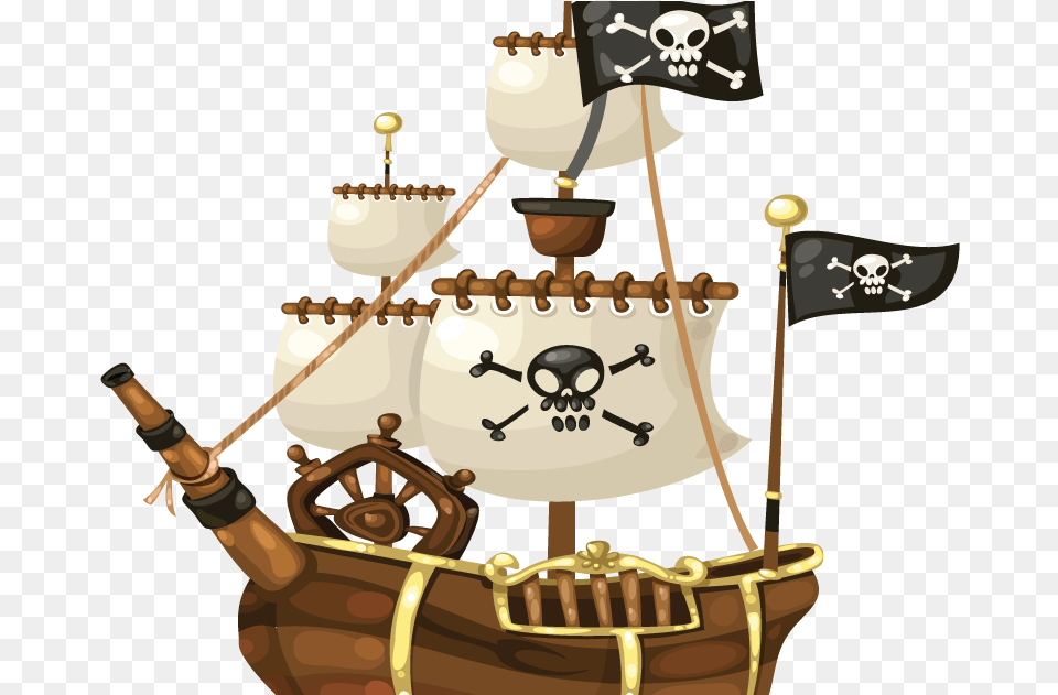 Pirate Ship, Person, Chandelier, Lamp Png Image