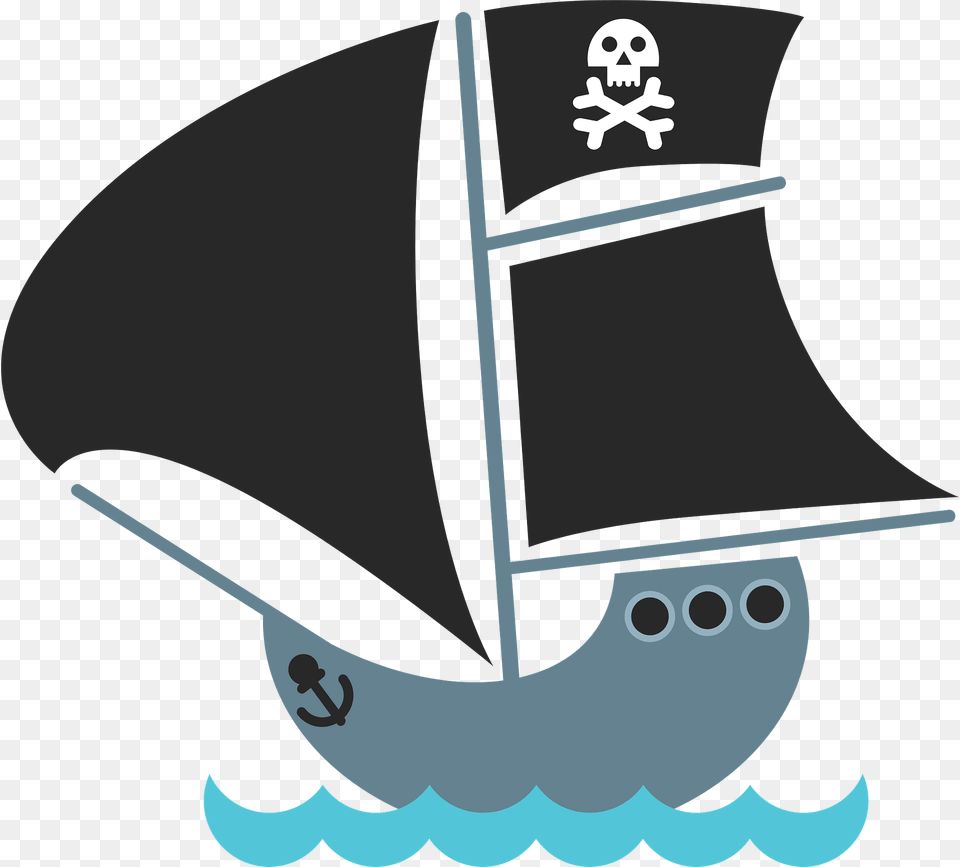 Pirate Ship Clipart, Clothing, Hat, Nature, Outdoors Png Image