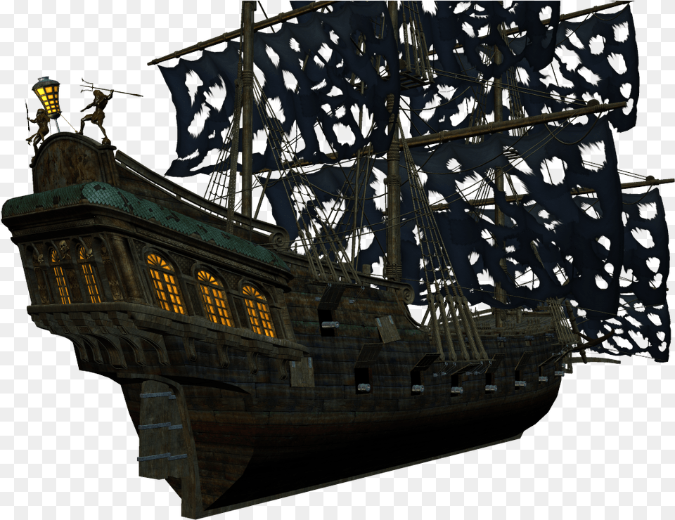 Pirate Ship Hd Image With No Pirate Ship Clear Background, Boat, Sailboat, Transportation, Vehicle Free Transparent Png