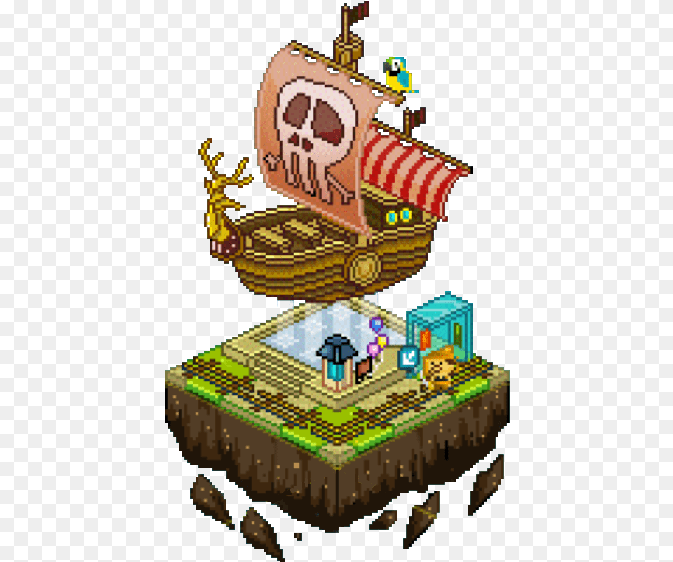 Pirate Ship Inn 8 Pixel, Treasure, Baby, Person Png Image