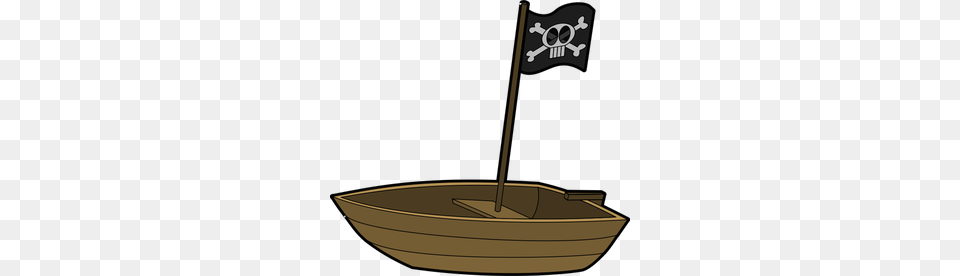 Pirate Ship Silhouette Clip Art, Boat, Dinghy, Transportation, Vehicle Free Png Download