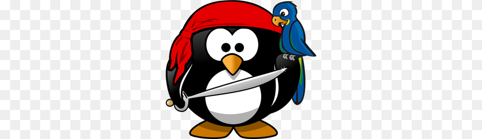 Pirate Ship Vector, Animal, Beak, Bird, Penguin Free Transparent Png