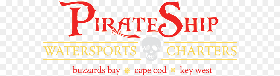 Pirate Ship Watersports Amp Charters Buzzards Bay, Logo, Advertisement, Book, Publication Png