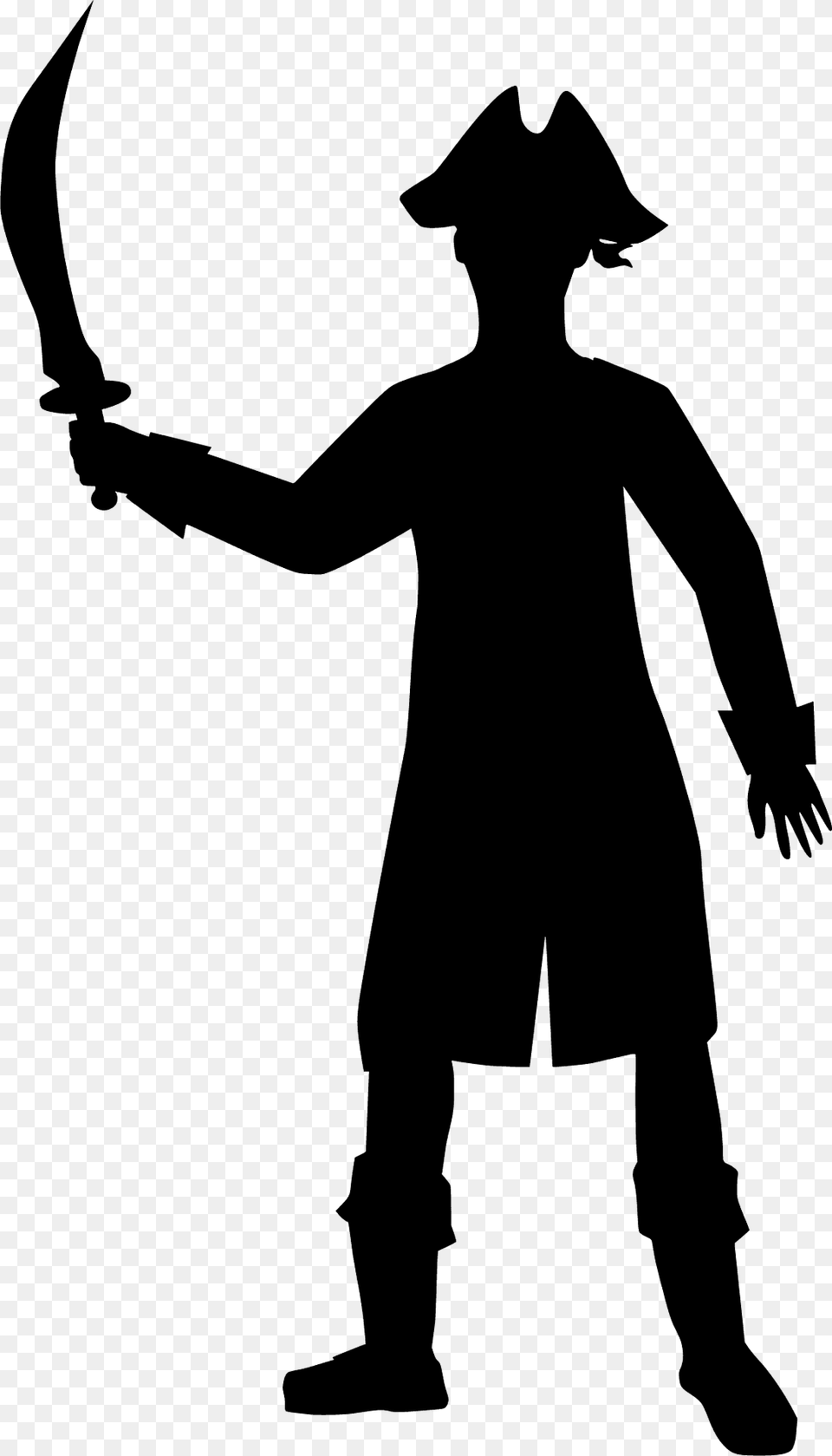 Pirate Silhouette, Person Free Png Download