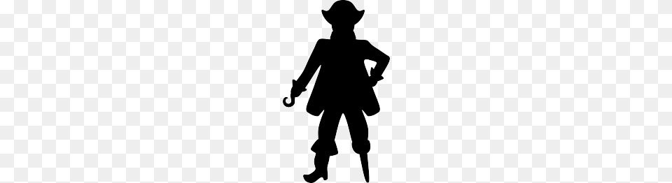 Pirate Silhouette Playgrounds Pirates Silhouette, Clothing, Hat, Person, Coat Free Transparent Png